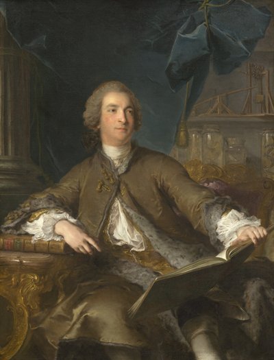 Retrato de Joseph Bonnier de la Mosson (1702-1744) de Jean Marc Nattier